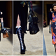 Models present creations for fashion house Prada during the Autumn / Winter 2016 Milan Fashion Week on February 25, 2016.